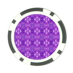 Geometric Galaxy Pattern Print Poker Chip Card Guard (10 Pack) by dflcprintsclothing