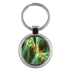 Abstract Illusion Key Chain (round) by Sparkle