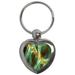 Abstract Illusion Key Chain (heart) by Sparkle