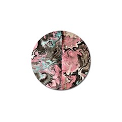 Marbling Collage Golf Ball Marker (4 Pack) by kaleidomarblingart