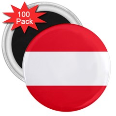 Flag Of Austria 3  Magnets (100 Pack) by FlagGallery