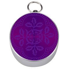 Cloister Advent Purple Silver Compasses by HermanTelo
