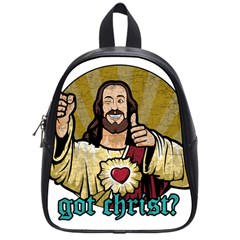 Buddy Christ School Bag (small) by Valentinaart