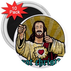 Buddy Christ 3  Magnets (10 Pack)  by Valentinaart
