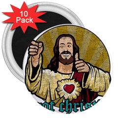 Buddy Christ 3  Magnets (10 Pack)  by Valentinaart
