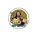 Buddy Christ Hat Clip Ball Marker (4 pack) Front
