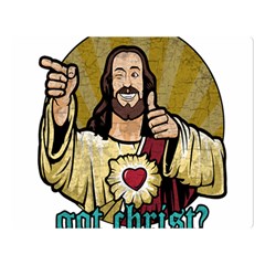 Buddy Christ Double Sided Flano Blanket (large)  by Valentinaart