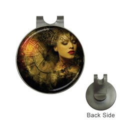 Surreal Steampunk Queen From Fonebook Hat Clips With Golf Markers by 2853937