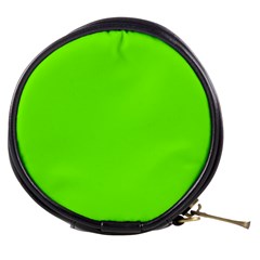 Color Lawn Green Mini Makeup Bag by Kultjers