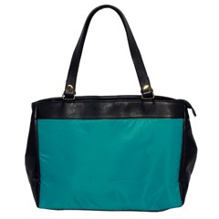 Color Light Sea Green Oversize Office Handbag by Kultjers