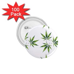 Cannabis Curative Cut Out Drug 1 75  Buttons (100 Pack)  by Dutashop
