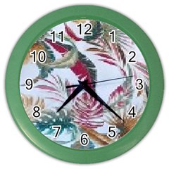 Spring/ Summer 2021 Color Wall Clock by tracikcollection