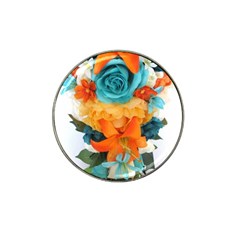 Spring Flowers Hat Clip Ball Marker (4 Pack) by LW41021