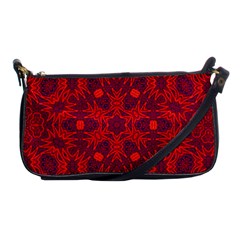 Red Rose Shoulder Clutch Bag by LW323