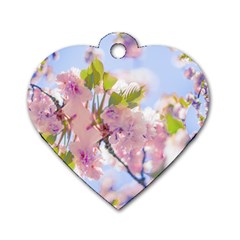 Bloom Dog Tag Heart (one Side) by LW323