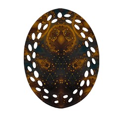 Sweet Dreams Oval Filigree Ornament (two Sides) by LW323