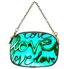  Graffiti Love Chain Purse (two Sides) by essentialimage365