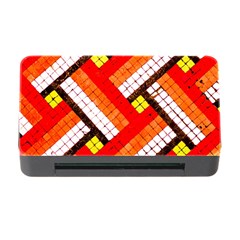 Pop Art Mosaic Memory Card Reader With Cf by essentialimage365