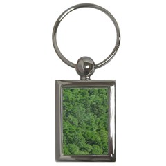 Leafy Forest Landscape Photo Key Chain (rectangle) by dflcprintsclothing