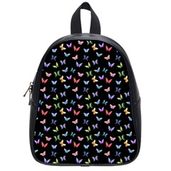 Bright And Beautiful Butterflies School Bag (small) by SychEva