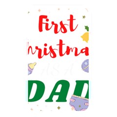 First Christmas As A Dad Memory Card Reader (rectangular) by LemonPear