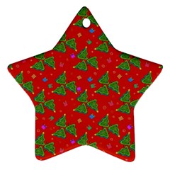 Christmas Trees Ornament (star) by SychEva
