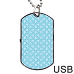 Frozen Forest Dog Tag USB Flash (One Side) Front