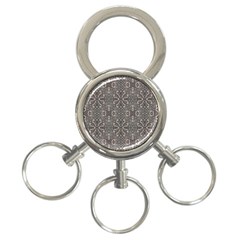 Old Style Decorative Seamless Pattern 3-ring Key Chain by dflcprintsclothing
