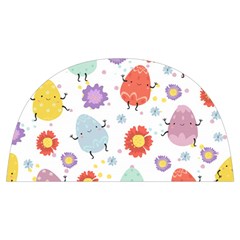 Easter Seamless Pattern With Cute Eggs Flowers Anti Scalding Pot Cap by Jancukart