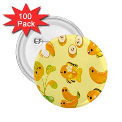 Banana Cichlid 2 25  Buttons (100 Pack)  by artworkshop