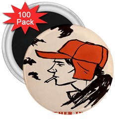 Catcher In The Rye 3  Magnets (100 Pack) by artworkshop