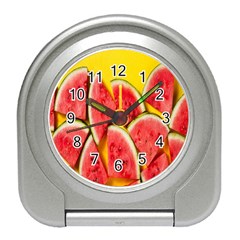 Watermelon Travel Alarm Clock by artworkshop
