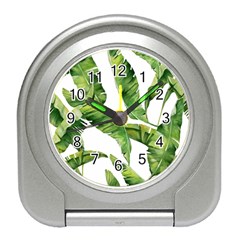 Sheets Tropical Plant Palm Summer Exotic Travel Alarm Clock by artworkshop