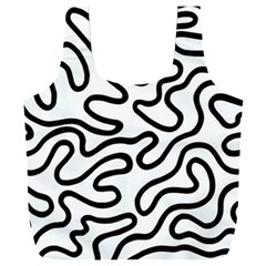 Patern Vector Full Print Recycle Bag (xxl) by nate14shop