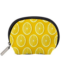 Lemon-fruits-slice-seamless-pattern Accessory Pouch (small) by nate14shop