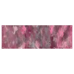 Abstract-pink Banner And Sign 12  X 4  by nateshop