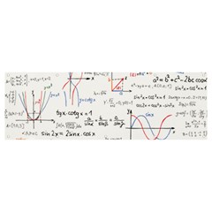 Math Formula Pattern Banner And Sign 12  X 4  by Sapixe