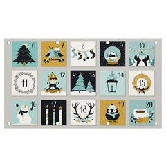 Advent Calendar Banner And Sign 7  X 4  by Sapixe