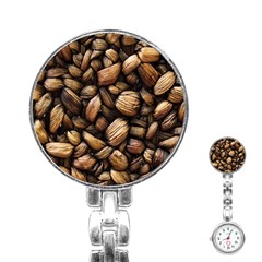 Coffe Stainless Steel Nurses Watch by nateshop