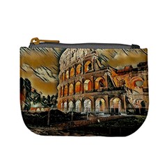 Colosseo Italy Mini Coin Purse by ConteMonfrey