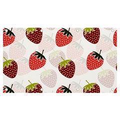 Strawberry Pattern Background Banner And Sign 7  X 4  by Wegoenart