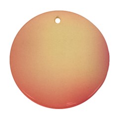 Gradient Round Ornament (two Sides) by nateshop