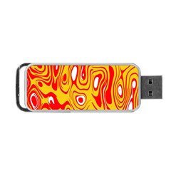 Red-yellow Portable Usb Flash (one Side) by nateshop