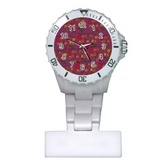 Seamless,happy Mothers Day Plastic Nurses Watch by nateshop