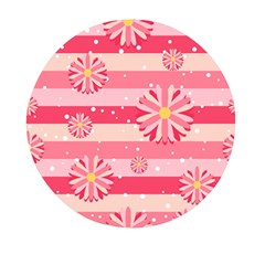 Floral-002 Mini Round Pill Box (pack Of 5) by nateshop