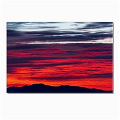 Morning Glow Dawn Sky Clouds Postcard 4 x 6  (pkg Of 10) by Wegoenart