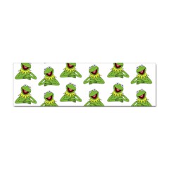 Kermit The Frog Sticker (bumper) by Valentinaart