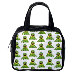 Kermit The Frog Classic Handbag (one Side) by Valentinaart