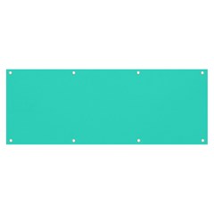 Color Turquoise Banner And Sign 8  X 3  by Kultjers