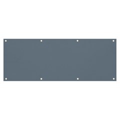 Color Slate Grey Banner And Sign 8  X 3  by Kultjers